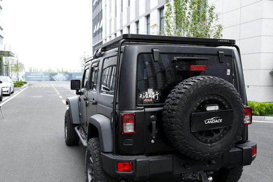 Universal Aluminum Alloy Roof Rail Rack for Jeep Wrangler JK Offroad Car Accessories (Универсальная рельсовая стойка для кровельных рельсов из алюминиевого сплава для Jeep Wrangler JK Offroad Car Accessories)