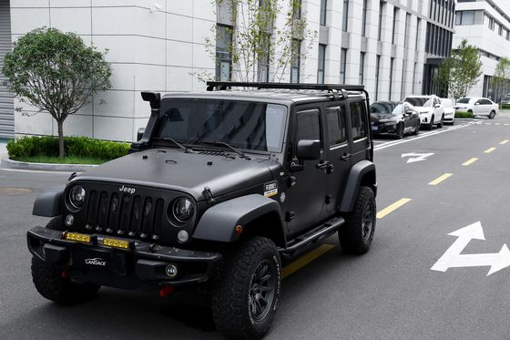 Черное покрытие порошкообразной ржавчиной алюминиевой крышкой для Jeep Wrangler JK