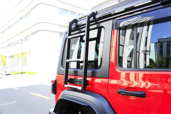 2023 дизайн нержавеющей стали 304 боковая лестница для Jeep Wrangler JL 4x4 Car Flat Roof Rack
