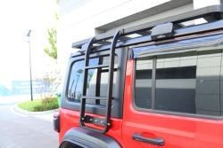 Jeep Wrangler JL JK Q235-8 Черный 4x4 Автомобиль Высокий боковой шаг Лестница Боковая стена
