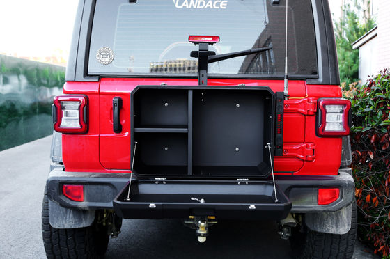 Алюминиевая коробка для хранения задней двери для Jeep Wrangler