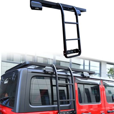 Спортивный дизайн стиля для Wrangler Unlimited JL Black Side Ladder для 2018-2023 JL JK