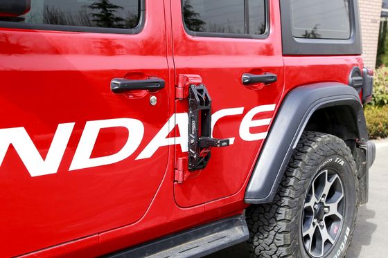 Jeep Wrangler 2018-2022 Серебряный Черный складной 4x4 Автомобиль Боковая дверь Стоп-педаль