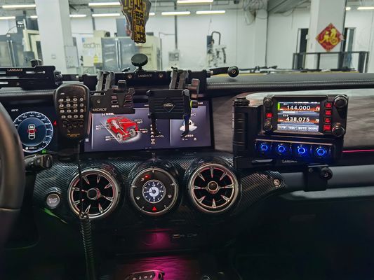 Платформа из алюминиевого сплава 198.5X201X78 мм Jeep Wrangler Truck Accessories Switch Panel
