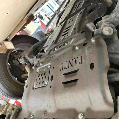 Toyota Tundra 5.0mm Защитная шасси Моторная крышка Модфлэп Скид-пластинка в черной краске