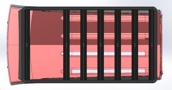 Универсальный 4X4 алюминиевый грузовой контейнер для внедорожников Fj Cruiser 4runner Range Rover Honda CRV