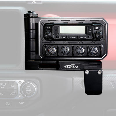 Панель платформы Wrangler Center Console Radio Bracket с твердой анодированной поверхностью
