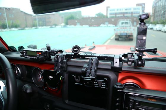 JEEP Car Fitment Алюминиевая сплав Центральная консоль Подвеска для держателя мобильного телефона Черный
