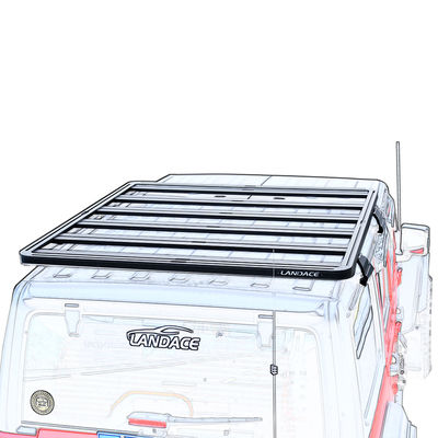 2000*1425*55 мм черная алюминиевая крыша для долговечных характеристик Wrangler