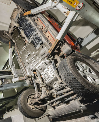 5 мм толщины Алюминиевый Оранжевый набор Wrangler JL Скид-пластинка 19 для внедорожных показателей