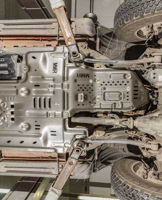 5 мм толщины Алюминиевый Оранжевый набор Wrangler JL Скид-пластинка 19 для внедорожных показателей