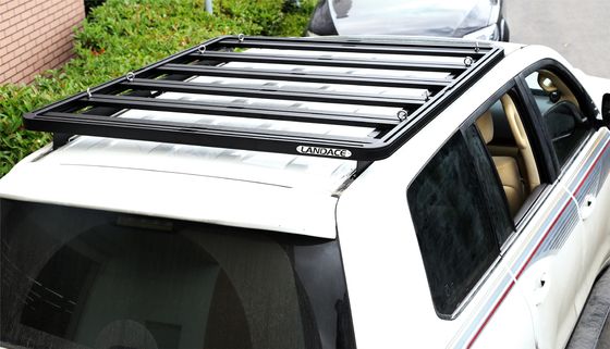 LC150 LC200 LC300 Toyota Rack с черной алюминиевой платформой и порошковым покрытием