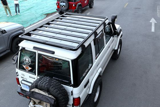 Toyota Lc 76 4x4 Автомобильные аксессуары Плоские крышечные стойки с силовым покрытием и алюминиевым