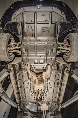 4X4 Внешние аксессуары Audi Q3 Q5 Q7 Скид-пластинки Подтяжка охрана двигателя