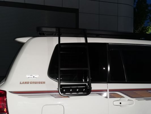 Универсальный черный алюминиевый сплав TOYOTA LAND CRUISER LC200 Автомобильные крышечные стойки длинные с крышей