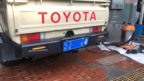 Toyota LC79 Задний бампер с носителем шин Джерикан держатель Винч Булл Бар Передний бампер