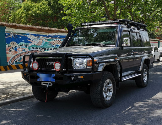 Toyota LC79 Автозапчасти Винч Буль Бар Передний бампер с носителем шин Джерри Кан Холдер