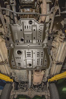 Защита верхней части корпуса для Nissan Patrol Y61 2006-2010 год