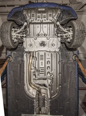 Внешние аксессуары BMW Алюминиевая сплав Скид-пластинка с порошковым покрытием