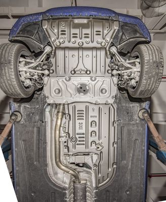 Специализированная толщина Модель автомобиля BMW Скид-пластинка Защитная пластинка двигателя Защитная пластинка под корпусом
