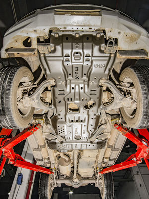 Защитная броня топливного бака для ISUZU MU-X DMAX