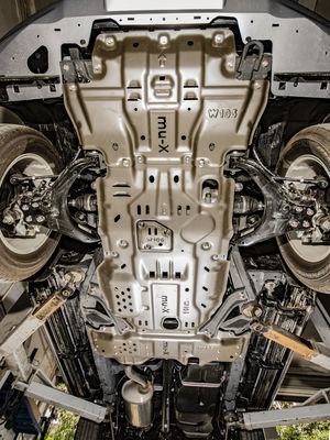 Порошно-покрытые черные внешние аксессуары для защиты корпуса ISUZU MU-X и D-MAX