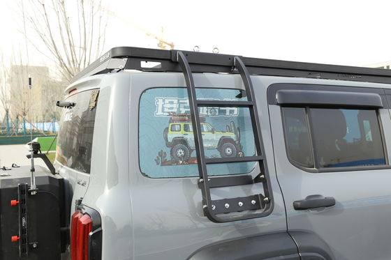 SUS304 2013-2017 Танк 300 4x4 Транспортное средство Экстерьер Алюминиевая сплав Боковая крыша Лестница для подъема