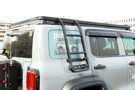 18-23 Wrangler Rubicon Jeep Fitment Прямая алюминиевая крыша лестница для танка 300