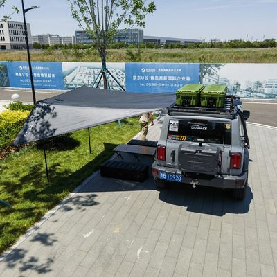 Высокопрочная LLDPE пластиковая ротоформованная 110-литровая прямоугольная коробка инструментов для столешницы автомобильной крыши