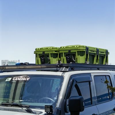 110L пластиковая коробка для хранения инструментов для безопасного хранения инструментов на крыше автомобилей