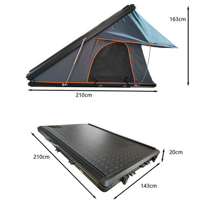 Одна спальня для 4-5 человек, крыша автомобиля, верхняя палатка с боковой лестницей, универсальная водонепроницаемая 2,1 м
