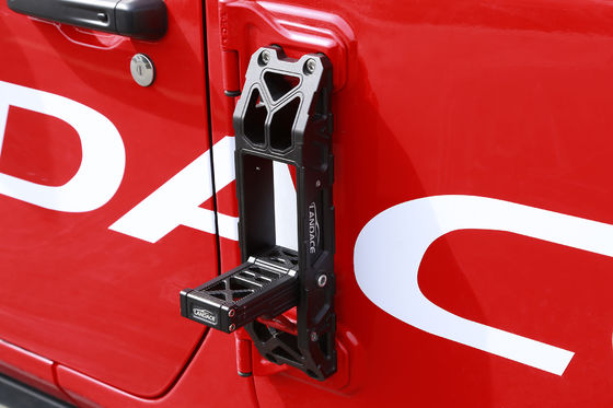 Черный Красный 330*86*55мм Дверь Застегнутая нога Боковая лестница Шаговые педали для Jeep Wrangler JL JK