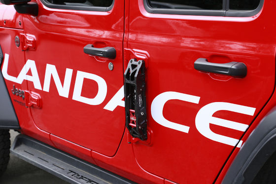 Черный Красный 330*86*55мм Дверь Застегнутая нога Боковая лестница Шаговые педали для Jeep Wrangler JL JK