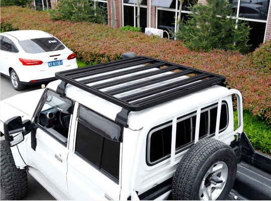 Черный акзо нобель порошкообразованный универсальный крышный стойка корзина 4x4 алюминиевая крыша