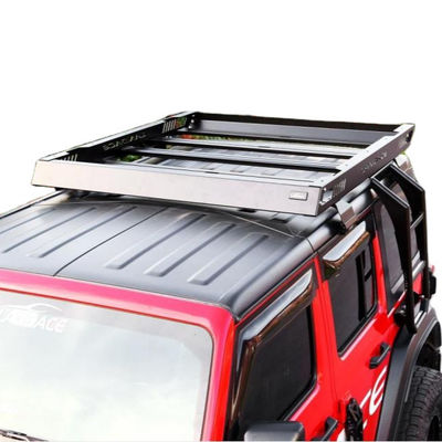 Устойчивая крыша с установкой из стали и алюминиевого сплава Корзина для Jeep Wrangler Чистая масса 37,5 кг