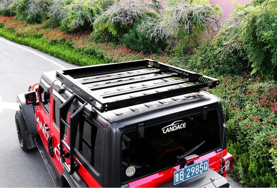 Устойчивая крыша с установкой из стали и алюминиевого сплава Корзина для Jeep Wrangler Чистая масса 37,5 кг
