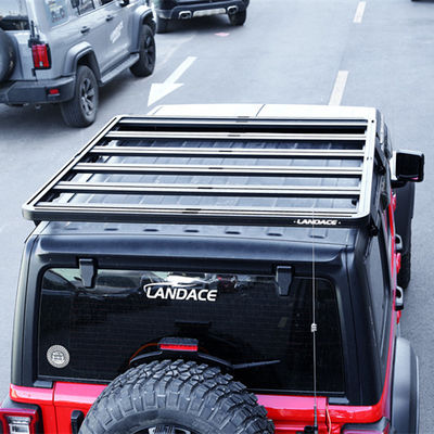 Jeep Wrangler крышевая стойка 4 бегун черный автомобиль крыша багажник 1500 * 1425 * 55 мм