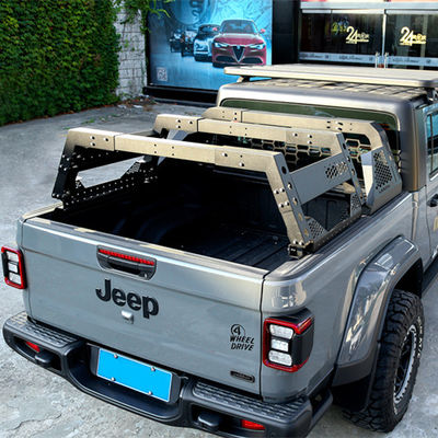 Серебряная черная установка багажника для грузовика Toyota Full-Size