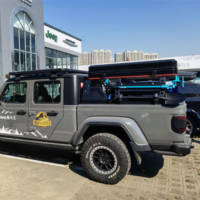 Серебряная черная установка багажника для грузовика Toyota Full-Size