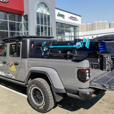 Серебряная черная установка багажника для грузовика Toyota Full-Size